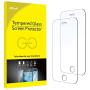 JETech Screen Protector for iPhone SE 2016 (Not for 2020), iPhone 5s, iPhone 5c and iPhone 5, Tempered Glass Film, 2-Pack