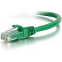 C2G/Cables to Go 24229 Cat5e Snagless Unshielded (UTP) Network Patch Cable, Green (1 Foot/0.30 Meters)