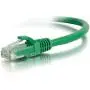 C2G/Cables to Go 24229 Cat5e Snagless Unshielded (UTP) Network Patch Cable, Green (1 Foot/0.30 Meters)