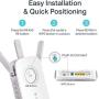TP-Link AC1750 WiFi Extender (RE450), PCMag Editors Choice, Up to 1750Mbps, Dual Band WiFi Repeater, Internet Booster, Extend WiFi Range further