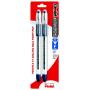 Pentel R.S.V.P. Ballpoint Pen, Fine Line, Blue Ink, 2 Pack (BK90BP2C)