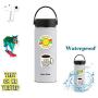 Sweetures Vsco Stickers for Water Bottles 100 PCS, Funny Cute Stickers for Teens,Girls,Adults - Perfect for Waterbottle,Laptop,Phone,Hydro Flask
