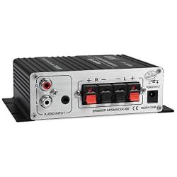 Lepy LP-2020A Class-D Hi-Fi Digital Amplifier with Power Supply Black