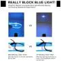 Blue Light Blocking Glasses Square Computer Glasses Women/Men,Wearpro 2PACK Nerd Reading Gaming Glasses Non Prescription