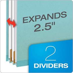 Globe-Weis 100% Recy. 2-Div Classification Folders (Globe-Weis)