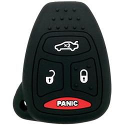 Coolbestda Key Fob Cover Keyless Remote Case Protector Accessories for Chrysler 200 300 PT Cruiser Dodge Charger Magnum Durango Jeep Grand Cherokee Commander Liberty OHT692427AA