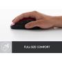 Logitech Wireless Mouse M525 - Red/Black & M510 Wireless Computer Mouse – Comfortable Shape with USB Unifying Receiver, with Back/Forward Buttons and Side-to-Side Scrolling, Red