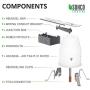 Sunco Lighting 12 Pack 4 Inch Remodel Housing, Air Tight IC Rated Steel Can, 120-277V, TP24 Connector Included for Easy Install - UL & Title 24 Compliant