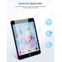 SPARIN 3 Pack Glass Screen Protector Compatible with iPad 6th Generation 9.7 inch/iPad Pro 9.7, Tempered Glass, Alignment Frame