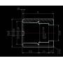 G-2 405nm/445nm/515nm - Engraving Laser Lens - Collimation Glass Lens - Single Element G2