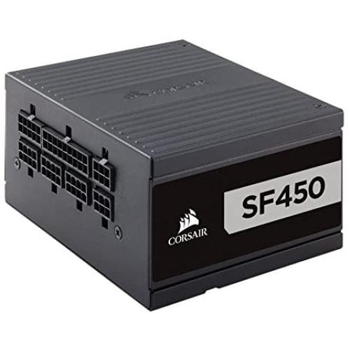 Corsair SF Series, SF450, 450 Watt, SFX, 80+ Platinum Certified, Fully Modular Power Supply (CP-9020181-NA)