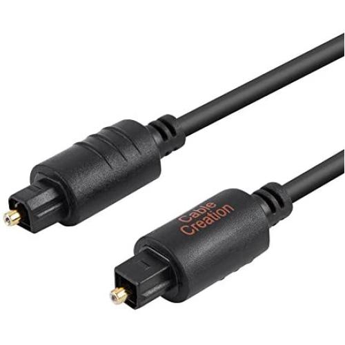 Digital Optical Audio Cable (6 Feet), Fiber Optical Toslink Cable for Home Theater, Sound Bar, TV, PS4, Xbox, VD/CD Player, Blu-ray Players,Game Console& More, 1.8M Digital Optical Audio Cable (6 Feet), Fiber Optical Toslink Cable for Home Theater, Sound Bar, TV, PS4, Xbox, VD/CD Player, Blu-ray Players,Game Console& More, 1.8M