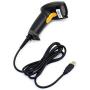 WoneNice USB Laser Barcode Scanner Wired Handheld Bar Code Scanner Reader Black