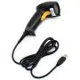 WoneNice USB Laser Barcode Scanner Wired Handheld Bar Code Scanner Reader Black