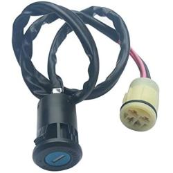 shamofeng Ignition Key Switch for Honda TRX350TE TRX420 Rancher Foreman 500