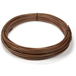 Thermostat Wire 18/8 - Brown - Solid Copper 18 Gauge, 8 Conductor - CL2 (UL Listed) CMR Riser Rated (CL3) - Residential, Commercial and Industrial Rated - 18-8, 150 Feet