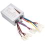 Vbest life Brushed DC Motor Speed &Controller, Throttle Twist Grips E-Bike Scooter Tricycle Speed Controller Motor of 500W 24V 36V 48V