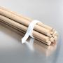 VELCRO Brand ONE-WRAP Bundling Ties – Reusable Fasteners for Keeping Cords and Cables Tidy – Cut-to-Length Roll, 12ft x 3/4in, White (91808)