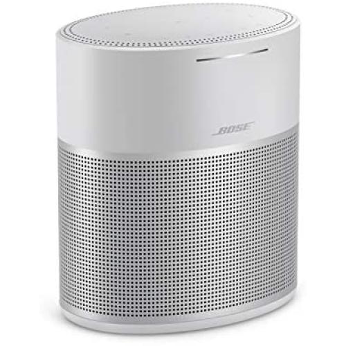 Bose Home Speaker 300: Bluetooth Smart Speaker with Amazon Alexa Built-in, Silver