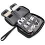 Hxuedan Cheshire Cat The Data Cable Storage Bag is A Portable and Independent Design SuitableVFor Travelers to Place The Data Cable, Earphone and Electronic Product Data Cable Storage Bag