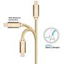 LAX iPhone Charger Lightning Cable - MFi Certified Durable Braided Apple Lightning USB Cord for iPhone 11/11 Pro Max/XS Max/X/iPad, iPod & More