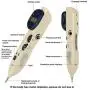 Rhorawill Electronic Acupuncture Pen USB Rechargeable Meridian Energy Pen Massage Pen with Trigger Point Chart Pain Relief Miracle Therapy Pen Meridian Stimulator Rhorawill Electronic Acupuncture Pen USB Rechargeable Meridian Energy Pen Massage Pen with Trigger Point Chart Pain Relief Miracle Therapy Pen Meridian Stimulator