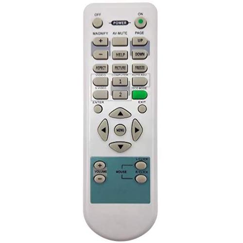INTECHING 7N900901/ RD-445E Projector Remote Control for NEC LT25, LT30, LT35, NP300, NP305, NP310, NP40, NP400, NP405, NP41, NP410, NP410W, NP50, NP500, NP500W, NP500WS, NP510, NP510W, NP510WS, NP52