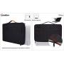 11.6-12.9 Inch Waterpoof Laptop Briefcase Bag for DELL XPS 13 7390 9380, Surface Pro 7 / 6 2019 , DELL Chromebook 11 3100, HP x360 Chromebook 11.6, 360° Protective Notebook Tablet Bag