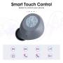 Wireless Earbuds, Mpow M12 Bluetooth Earbuds, Wireless Charging & USB-C Charging Case Bluetooth Headphones Wireless Earphones w/Mic, Bass Sound/IPX8 Waterproof/Touch Control/25 Hrs/Dual Modes, Gray
