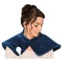 Deckey Heating Pad for Neck and Shoulder Pain Relief, Electric Heating Pads 18” x 25”, Heated Neck Wrap with Fast-Heating, Moist Heat Therapy for Cramps, 3 Heat Settings, Auto-Off, Machine Washable
