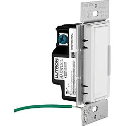 Lutron MA-R-WH Maestro Companion 120V 8.3A Designer Digital Dimmer Switch, White