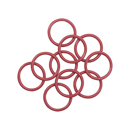 Othmro Oil Gas Seal Tap Washer Gasket Silicone Sealing O Rings Red 35mm×3.5mm Sanitary Gasket Replacement Accessory Refresh Kit Blender Kitchen Electronics Electrical Appliances 10pcs