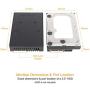 ICY DOCK 2.5'' to 3.5 Tool-Less Drive Adapter Converter Bracket Mounting Frame Tray for 5/7/9.5/12.5mm 2.5 inch HDD/SSD with SATA III Interface- EZConvert MB882SP-1S-1B