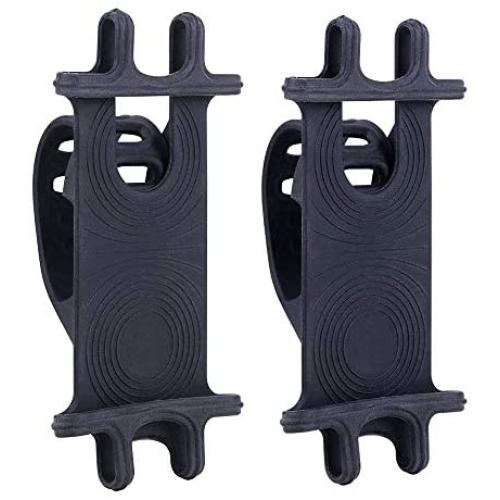 Uber Bike Phone Mount, 2 Pack, Silicone Handle Bar Mount for Bicycle, Stroller, Shopping Cart, Motorcycle, Car Headrest, Fits Most iPhones, Pixel, Galaxy, Nokia, for Smart Phones 4” to 5.7”, 58761 Uber Bike Phone Mount, 2 Pack, Silicone Handle Bar Mount for Bicycle, Stroller, Shopping Cart, Motorcycle, Car Headrest, Fits Most iPhones, Pixel, Galaxy, Nokia, for Smart Phones 4” to 5.7”, 58761