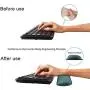 Holilife Keyboard Wrist Rest Pad and Wrist Support Mouse Pad, Ergonomic Design Memory Foam Pad for Pain Relief and Non-Slip Rubber Base Set for Home Office Laptop Computer Gaming, Elephant Holilife Keyboard Wrist Rest Pad and Wrist Support Mouse Pad, Ergonomic Design Memory Foam Pad for Pain Relief and Non-Slip Rubber Base Set for Home Office Laptop Computer Gaming, Elephant