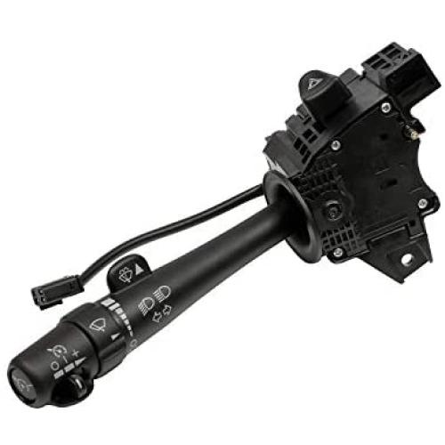 Turn Signal Switch Wiper Dimmer Combination Multi-Function Switch | Replacement for 2002-2009 Chevy Silverado Tahoe GMC Envoy Sierra Yukon Buick & More | Replaces# 12450067, D6299A, SW3792