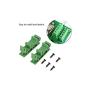 10Pcs DIN Rail Circuit Board Bracket,C45 35mm Electronic Switching Devices Mounting Bracket,KPRH-175 Pcb Board Bracket Holder Carrier