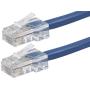 Monoprice 113407 ZerobootCat6 Ethernet Patch Cable - Network Internet Cord - RJ45, Stranded, 550Mhz, UTP, Pure Bare Copper Wire, 24AWG, 10ft, Blue