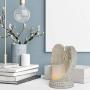 Bitcircuit Praying Angel Statue Candle Holder, Angel Electronic Candle Holder with Flameless LED Candle, Guardian Angel Wings Sculpture Statue Sympathy Gift for Home Wedding Christmas