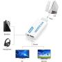 Wii to HDMI Converter,Output Video Audio Adapter HDMI Converter 1080P ,Wii HDMI Adapter with 3,5mm Audio Jack&HDMI Output Compatible with Wii, Wii U, HDTV, Supports All Wii Display Modes 720P, NTS