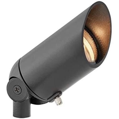 Hinkley Landscape Lighting LED Spot Light – Spotlight Important Landscape Features and Increase Home Security, LED Spot Light, Satin Black Finish, 1536SK-12W3K