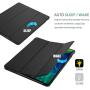 ProCase iPad Pro 11 Case 2020 & 2018, Slim Hard Shell Protective Stand Cover for iPad Pro 11 2nd Gen 2020 (Latest Model) & 1st Gen 2018 [Support 2nd Gen Apple Pencil Charging] –Black