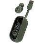 JLab Audio Go Air True Wireless Bluetooth Earbuds + Charging Case | Green | Dual Connect | IP44 Sweat Resistance | Bluetooth 5.0 Connection | 3 EQ Sound Settings: JLab Signature, Balanced, Bass Boost