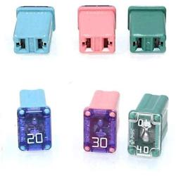 10 pc Automotive MCASE Mini Box Shaped Cartridge Fuse Kit for Cars, Trucks, and SUVs