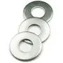 1/2'' Flat Finish Washer, 304 Stainless (50 pcs) Choose Size, by ROSTEO