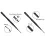 SUQIAOQIAO 30-in-1 Multifunction Screwdriver Set, Magnetic Screwdriver Bit Manual Repair Tool, for Computers, Mobile Phones, Various Electronic Products