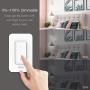 MOES 3 Way WiFi Smart Light Dimmer Switch, Replaces One Switch to Multi-Control with No Hub Required, Compatible with Smart Life/Tuya App and Alexa and Google Home 1 Pack.