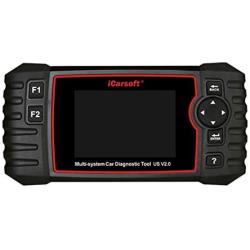 iCarsoft US V2.0 Diagnostic Scan Tool for American Vehicles Ford/GM (Cherolet/Buick/Cadillac/GMC)/Chrysler/Jeep/Holden +Oil Reset +EPB+BMS+DPF+SAS+ETC+BLD+INJ
