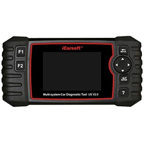 iCarsoft US V2.0 Diagnostic Scan Tool for American Vehicles Ford/GM (Cherolet/Buick/Cadillac/GMC)/Chrysler/Jeep/Holden +Oil Reset +EPB+BMS+DPF+SAS+ETC+BLD+INJ