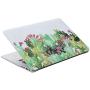 Laptop Hard Case Compatible with MacBook Air 13 inch Case A1369 A1466 Plastic Hard Shell Cover (Old Version 2010-2017) with Silicone Keyboard Cover and Dust Brush (Cactus with red Flowers)